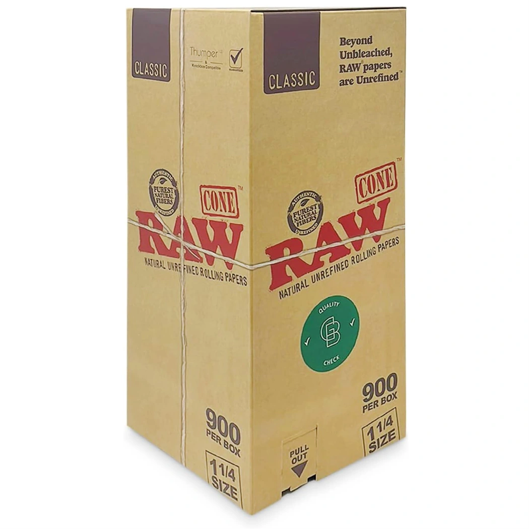 Raw Organic Bulk 1 1_4 Pre-Roll Cones 900pk main image
