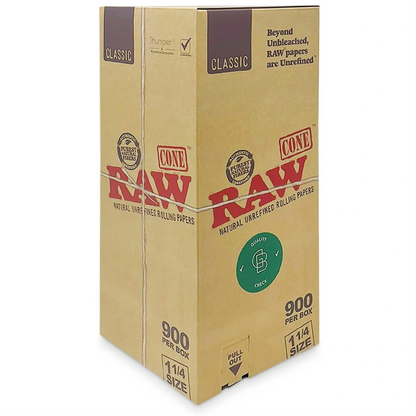 Raw Organic Bulk 1 1_4 Pre-Roll Cones 900pk main image
