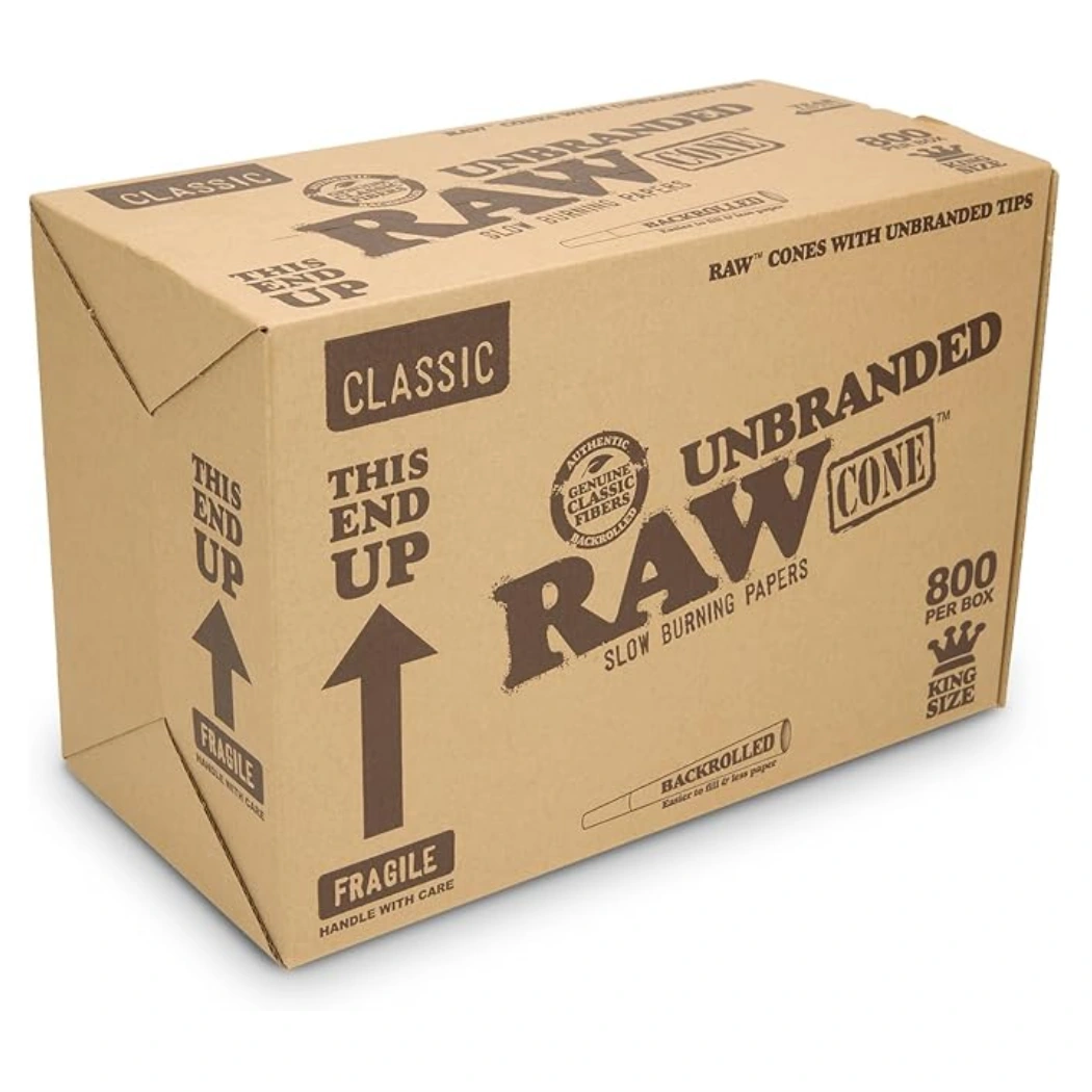 Raw Unbranded King Size Cone 800ct