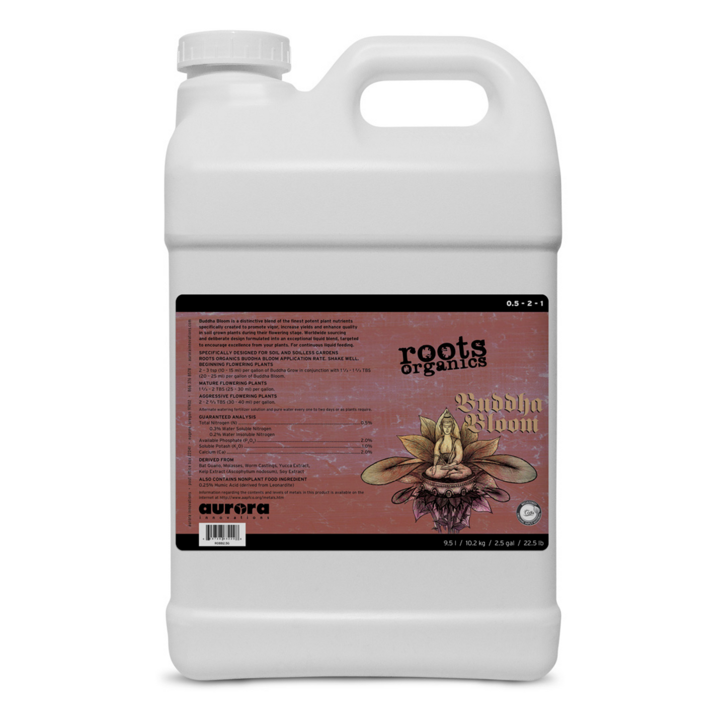 Roots Organics Buddha Bloom  2.5 gallon