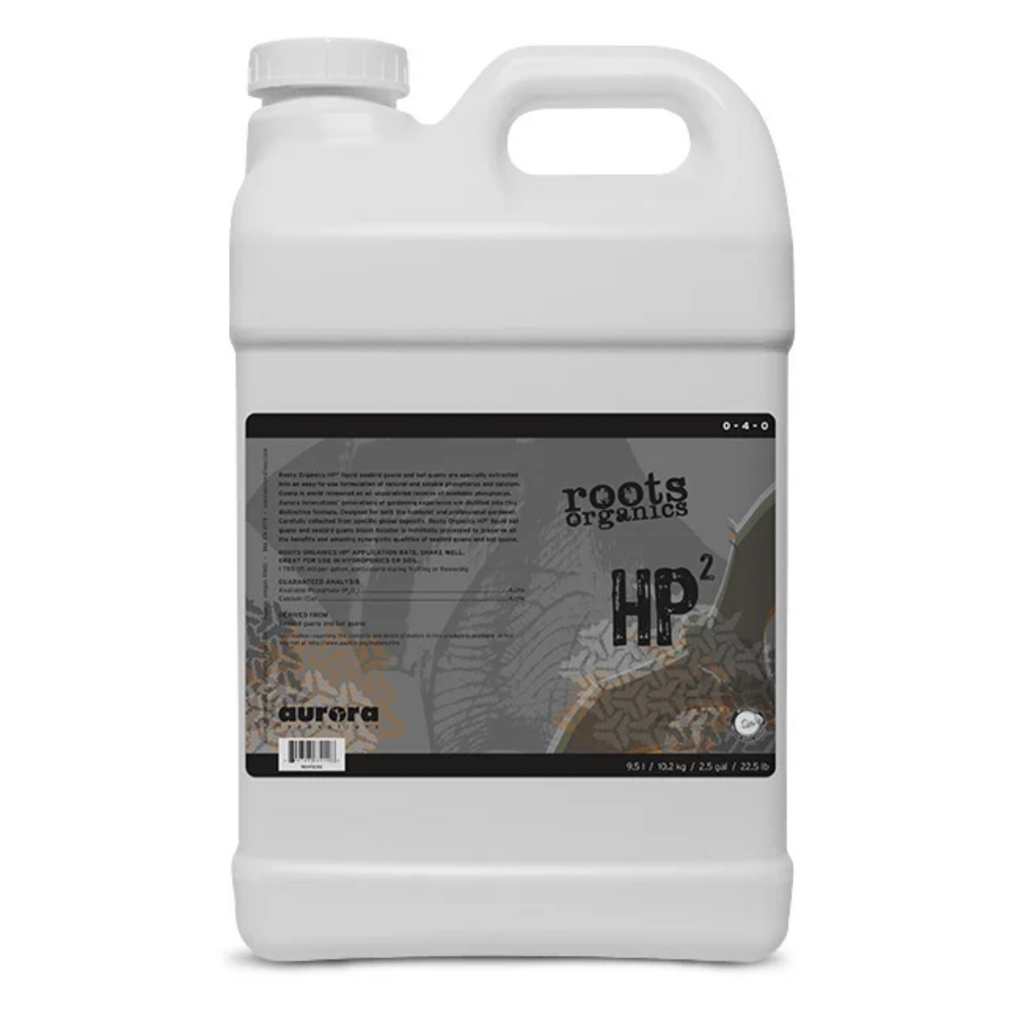 Roots Organics HP2 0-4-0 2.5 gal