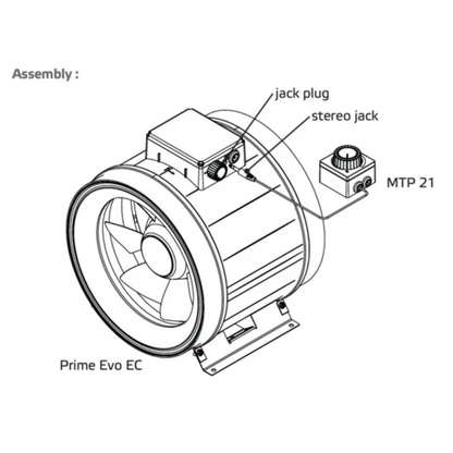 Ruck MTP 21 Potentiometer Fan Controller how to connect