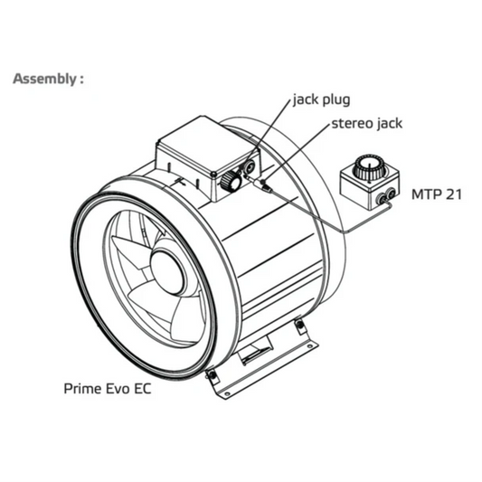 Ruck MTP 21 Potentiometer Fan Controller how to connect