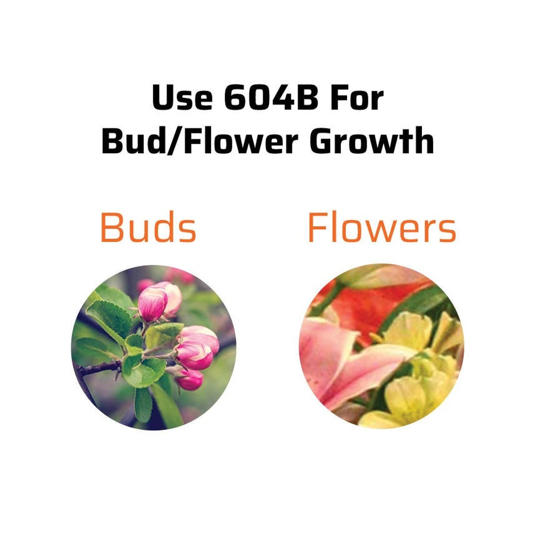 SNS 604B Flowering Growth Supplement buds and flowers