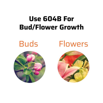 SNS 604B Flowering Growth Supplement buds and flowers