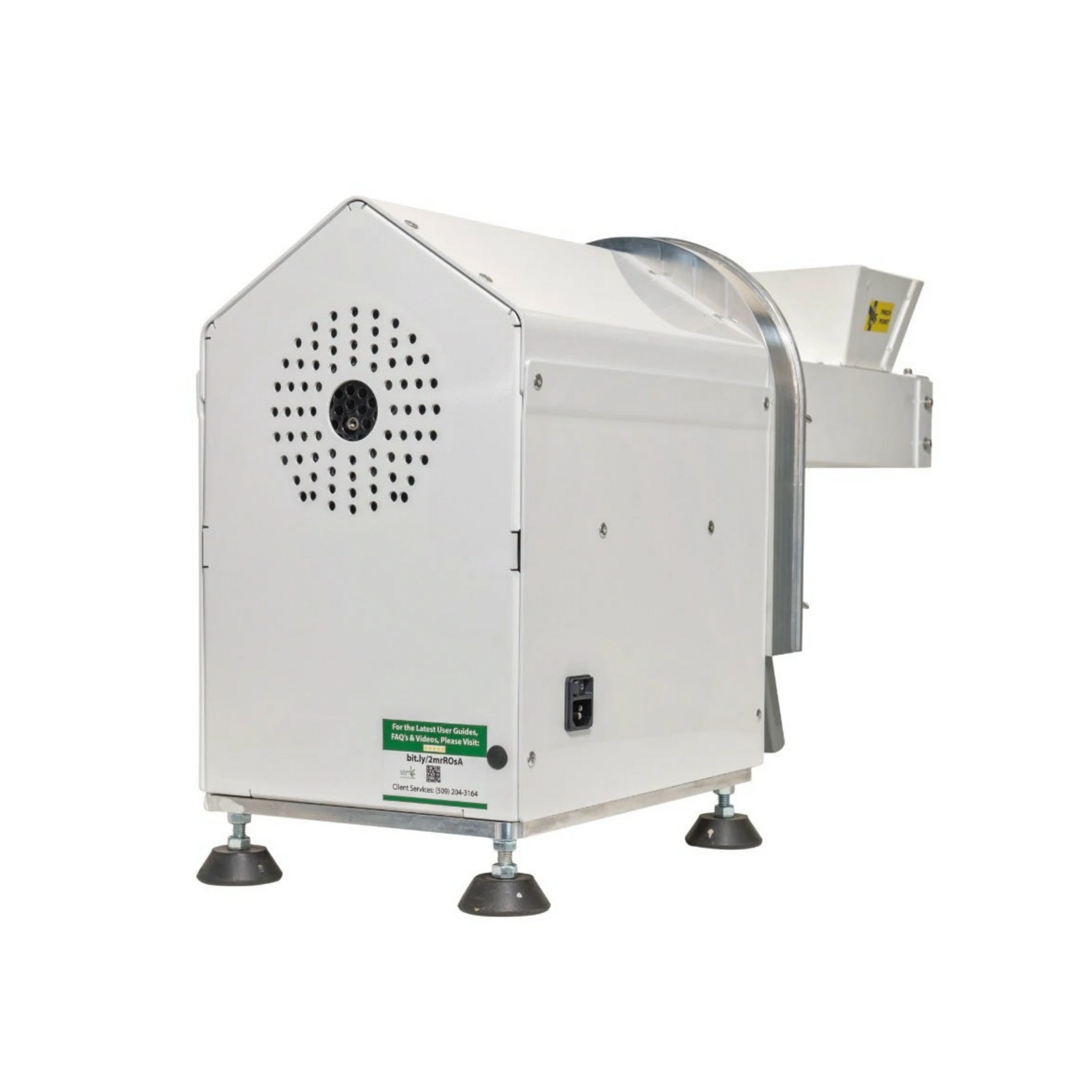 STM Mini-Revolution Commercial Flower Grinder Back View