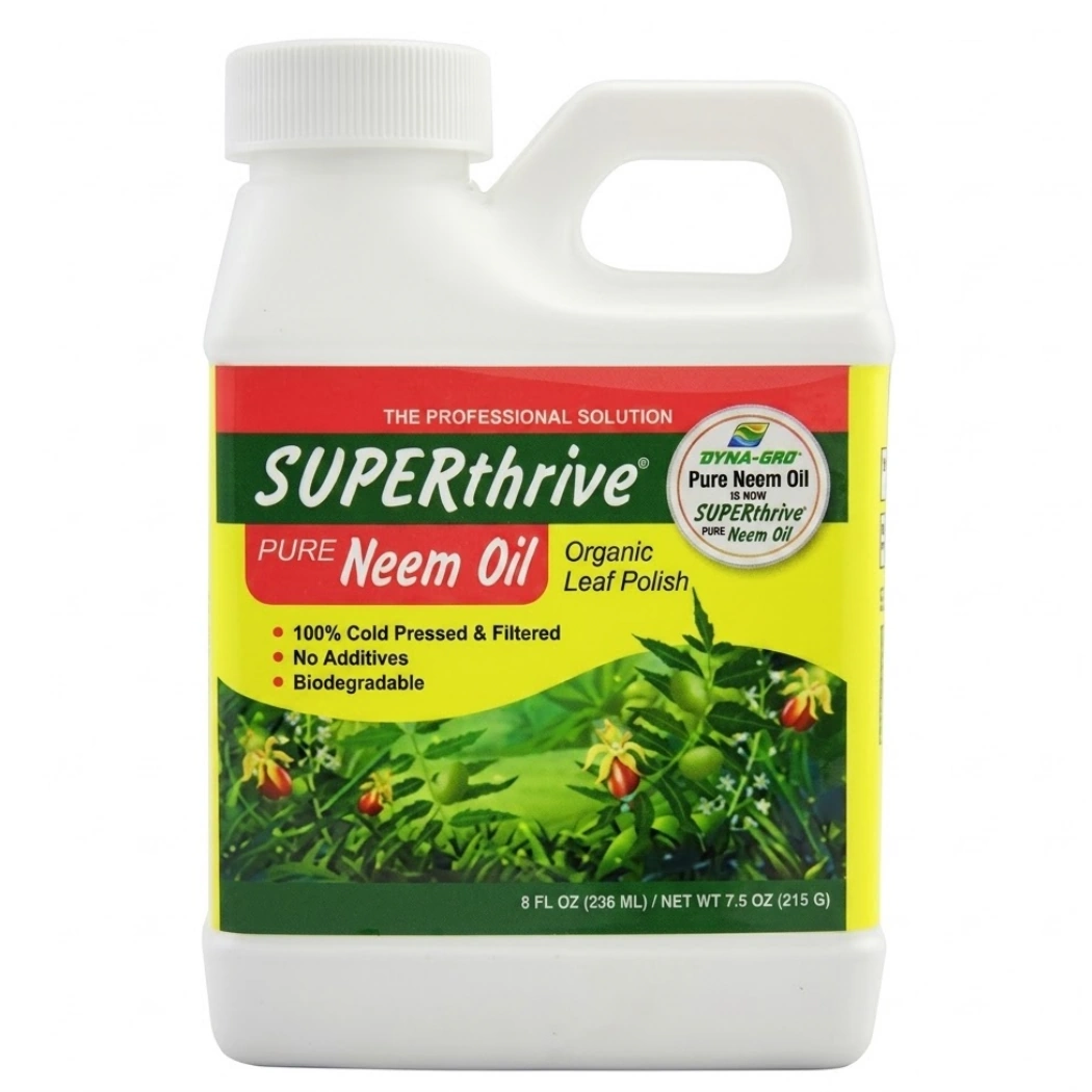 SUPERthrive Pure Neem Oil Organic Leaf Polish 8oz