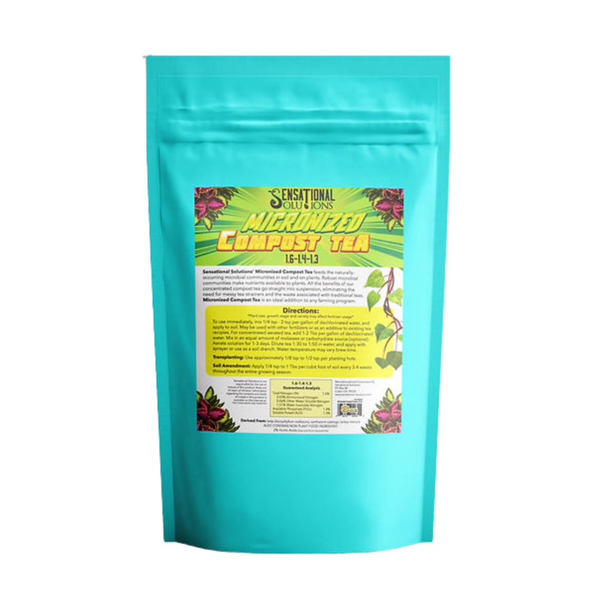 Sensational Solutions Micronized Compost Tea 8 oz main image
