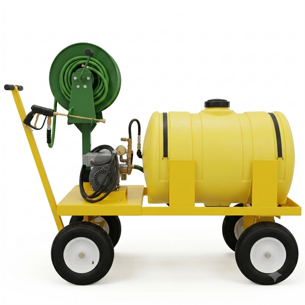Siebring Mist'R Drench Sprayer 60 gal Big Wheel Gas