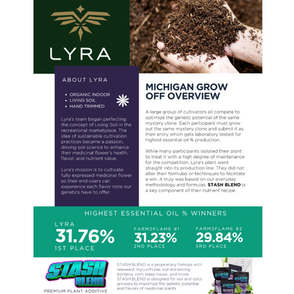 Stash Blend Premium Plant Additive White Paper