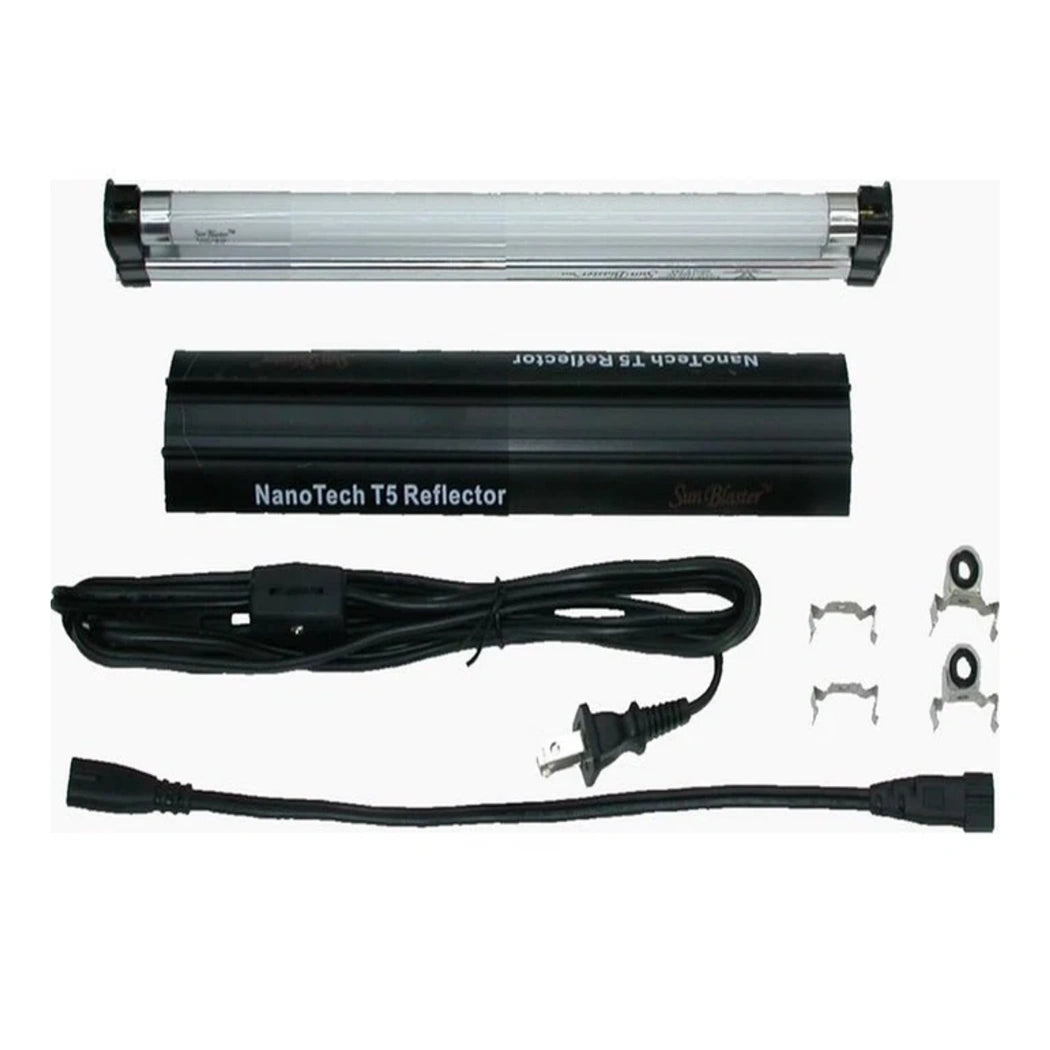 Sunblaster NanoTech T5 HO with reflector components