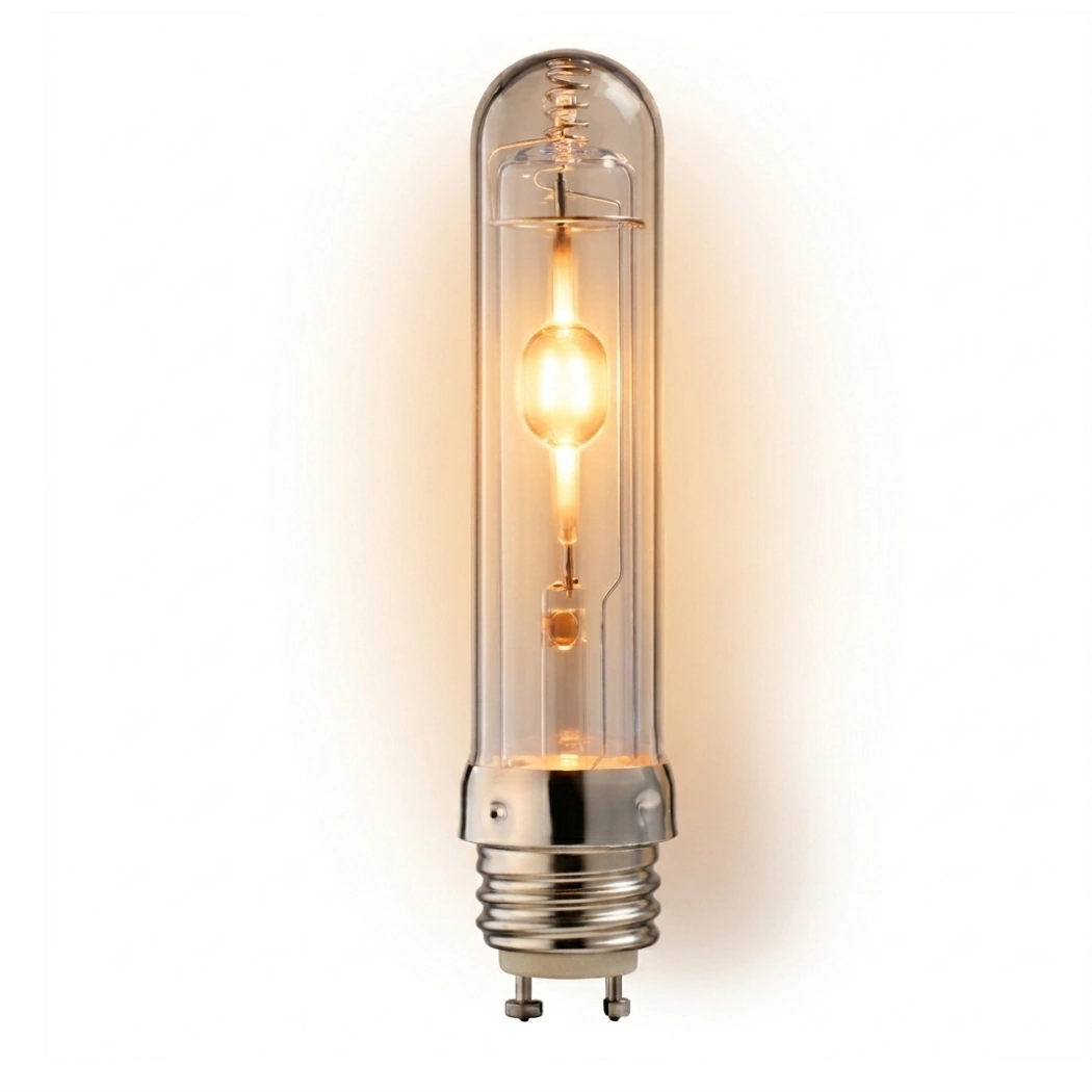 SunPulse 315W CMH Ceramic Metal Halide Lamp 3200K turned on