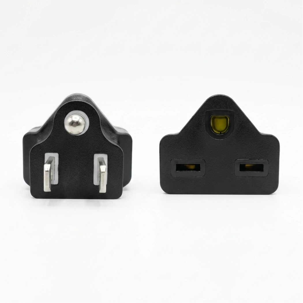ThinkGrow 240V to 120V Plug Adapter for US by TrolMaster both sides