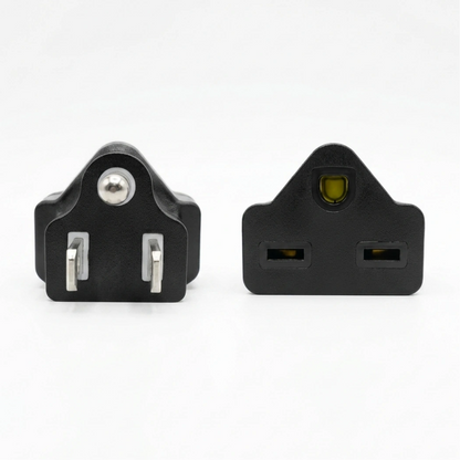 ThinkGrow 240V to 120V Plug Adapter for US by TrolMaster both sides