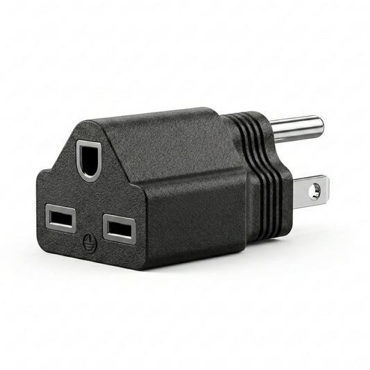 ThinkGrow 240V to 120V Plug Adapter for US by TrolMaster female plug