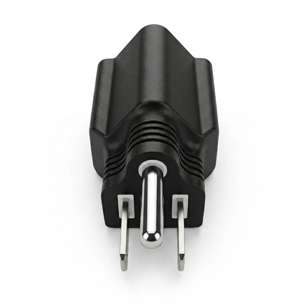 ThinkGrow 240V to 120V Plug Adapter for US by TrolMaster male plug