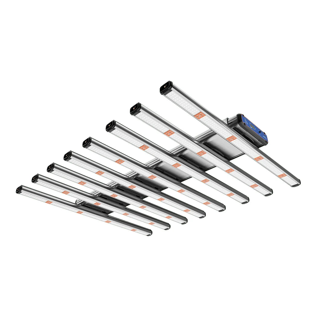 ThinkGrow Model-H Plus 720W LED grow light, 5 ft bar fixture with control box