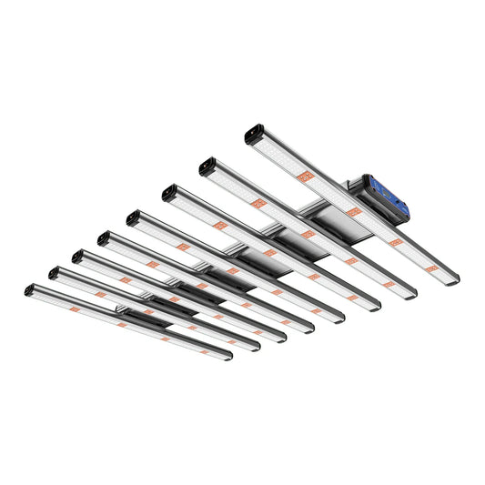 ThinkGrow Model-H Plus 720W LED grow light, 5 ft bar fixture with control box