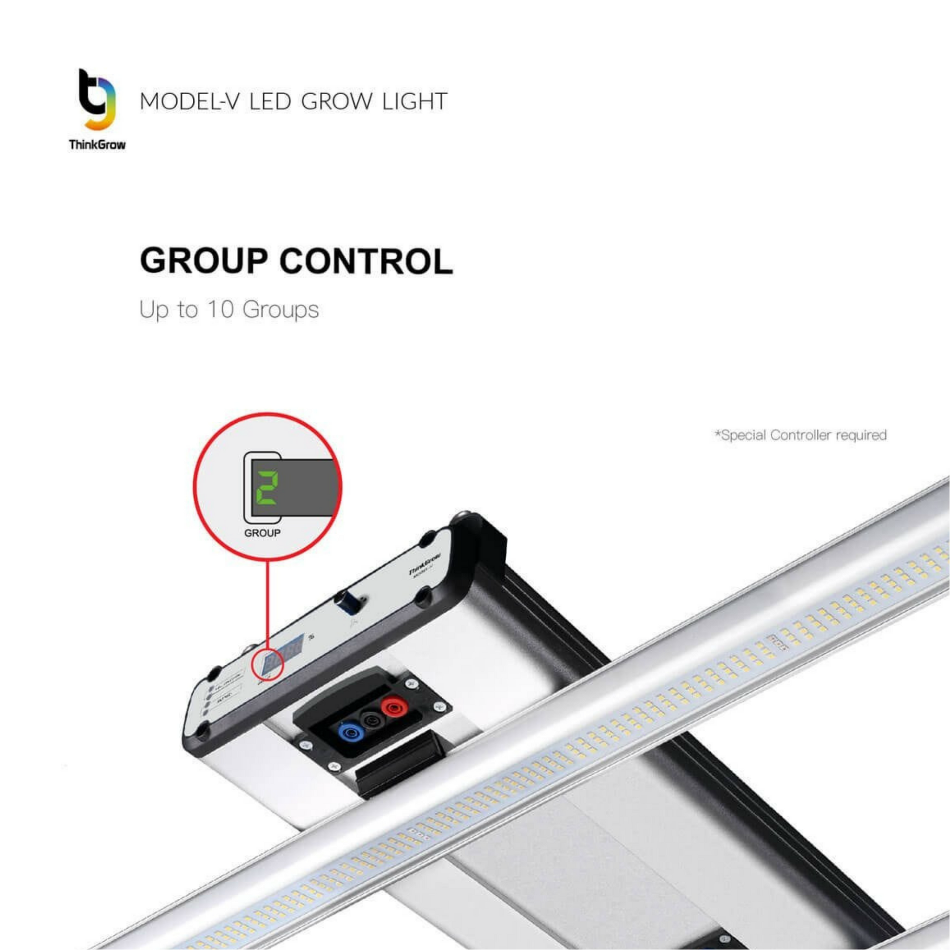 ThinkGrow Model-V 350W group control