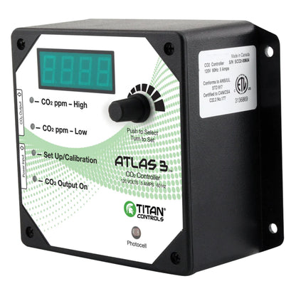 Titan Controls Atlas 3 CO2 Monitor and Controller main image