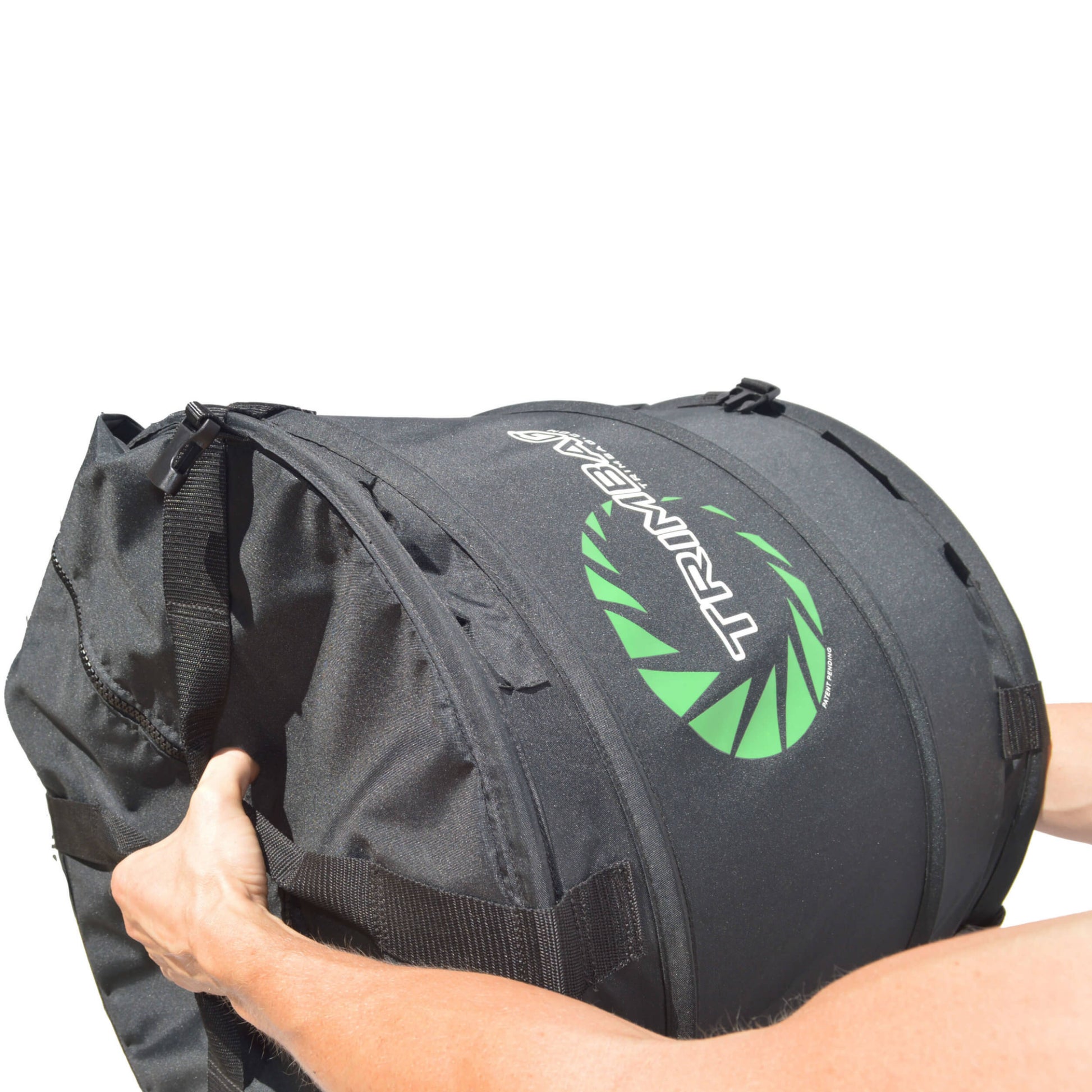 Trimbag Collapsible Hand-held Dry Trimmer secondary method