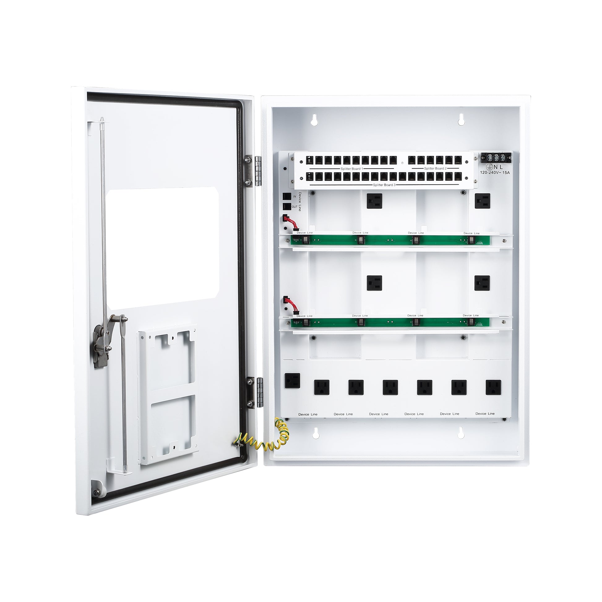 TrolMaster 25 Standard Controller Cabinet for Hydro-X Pro - Aqua-X Pro with Front Door Open