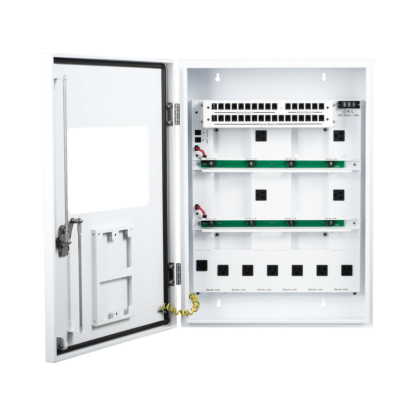 TrolMaster 25 Standard Controller Cabinet for Hydro-X Pro _ Aqua-X Pro front door open