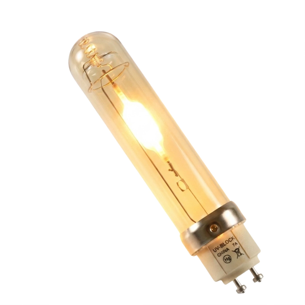Ushio HiLux Gro CMH Ceramic MH Lamp 315W 3000K turned on