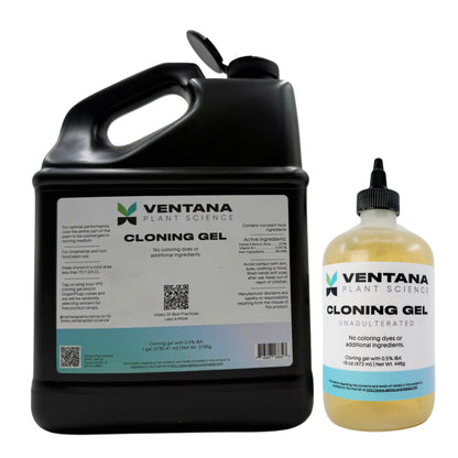 Ventana Plant Science Cloning Gel - 128oz (Gallon) - Pro kit with dispenser bottle & caps