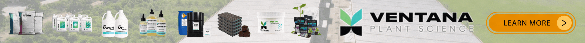 Ventana Plant Science Brand Banner