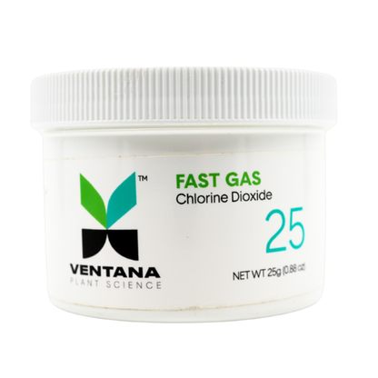 Ventana Plant Science - Chlorine Dioxide 25g Fast Release Deodorizing Gas (ClO2)