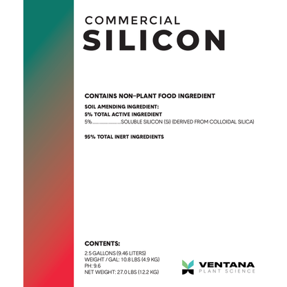 Ventana Plant Science - Commercial Silicon - Front Label