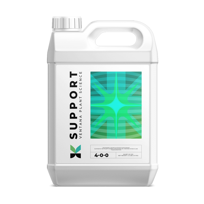 Ventana Plant Science - Support 4-0-0 (Cal-Mag + Secondary Macros) - Bottle Front