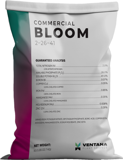 Ventana Plant Science - Commercial Bloom