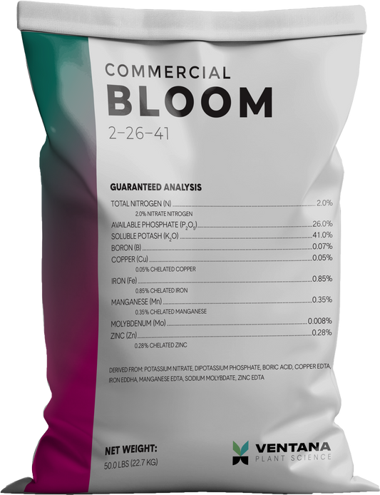Ventana Plant Science - Commercial Bloom