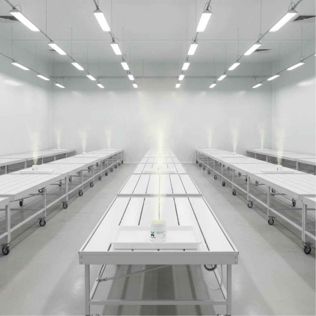 Ventana Plant Science CIO2 in indoor grow room