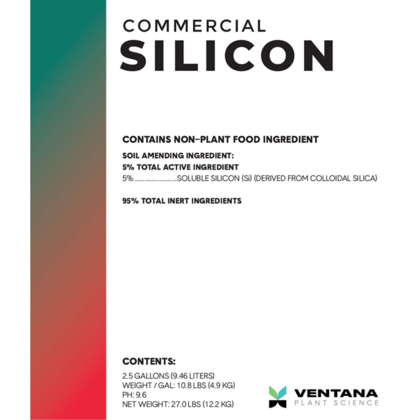 Ventana Plant Science Commercial Silicon label