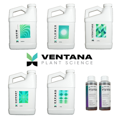 Ventana Plant Science Complete Nutrient Line quart kit