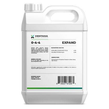 Ventana Plant Science Expand back view