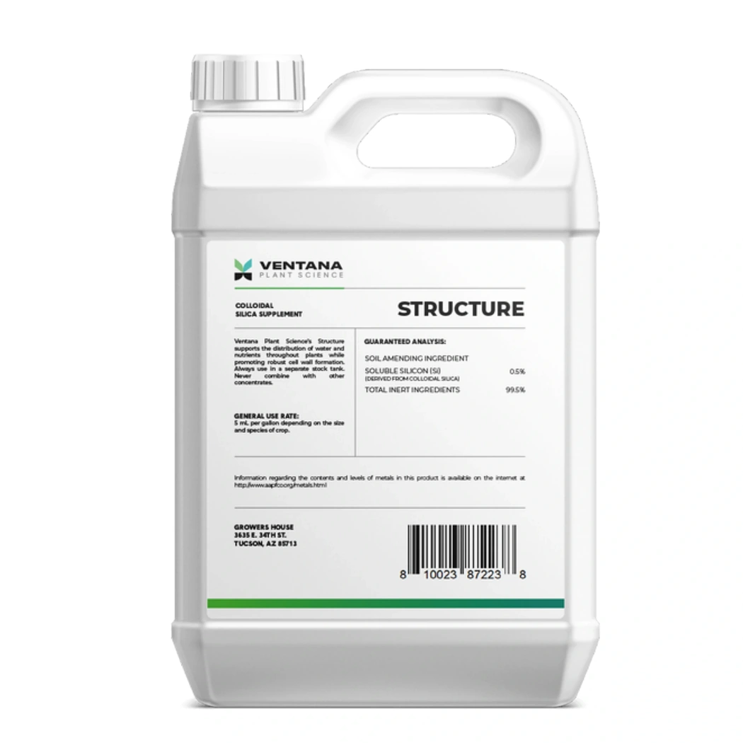 Ventana Plant Science Structure back view