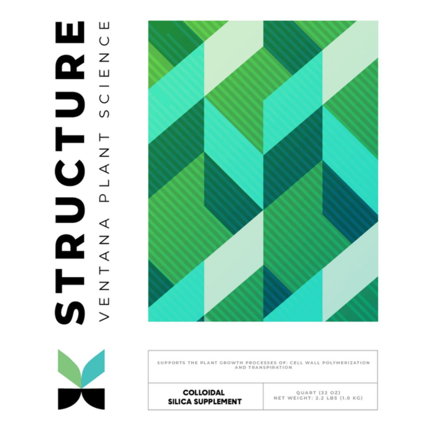 Ventana Plant Science Structure label front