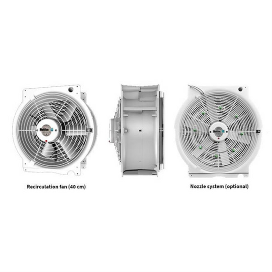 Vostermans Multifan Greenhouse HAF Q Fan 16in overview