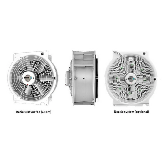 Vostermans Multifan Greenhouse HAF Q Fan 16in overview