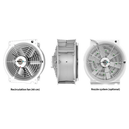 Vostermans Multifan Greenhouse HAF Q Fan 20in  240v profiles