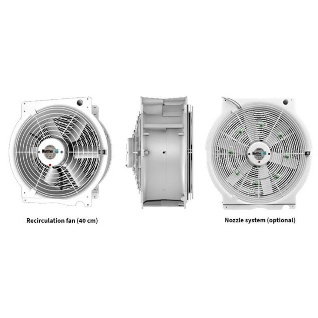 Vostermans Multifan Greenhouse HAF Q Fan 20in  240v profiles