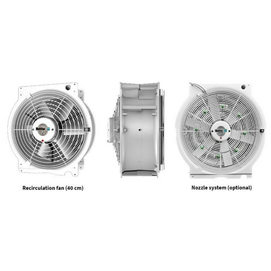 Vostermans Multifan Greenhouse HAF Q Fan 20in  240v profiles