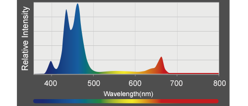 Kessil A360X Refugium LED Grow Light veg chart 1