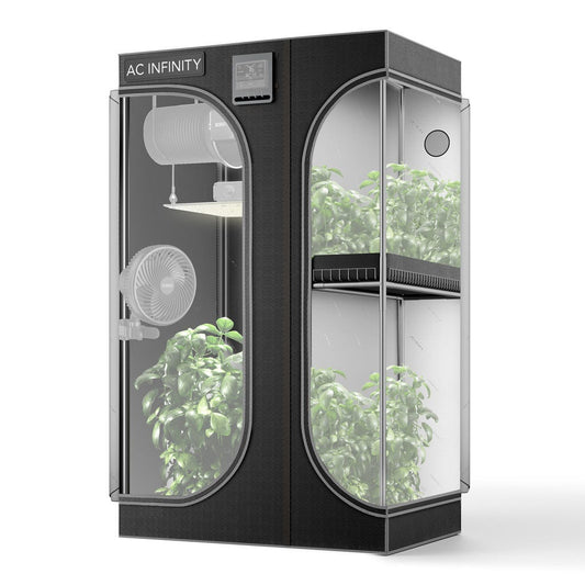 CLOUDLAB 632D, 2-In-1 Advance Grow Tent 3x2, 2000D Mylar Canvas, 36" X 24" X 72" Main Image