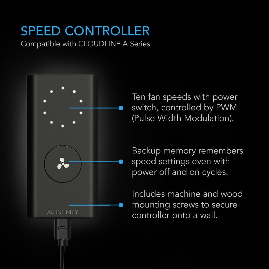 Inline Fan With Smart Controller
