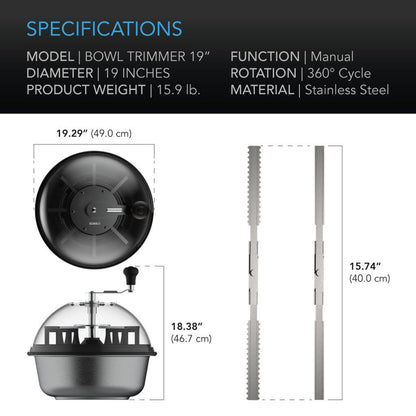 19-Inch Efficient Trimming System